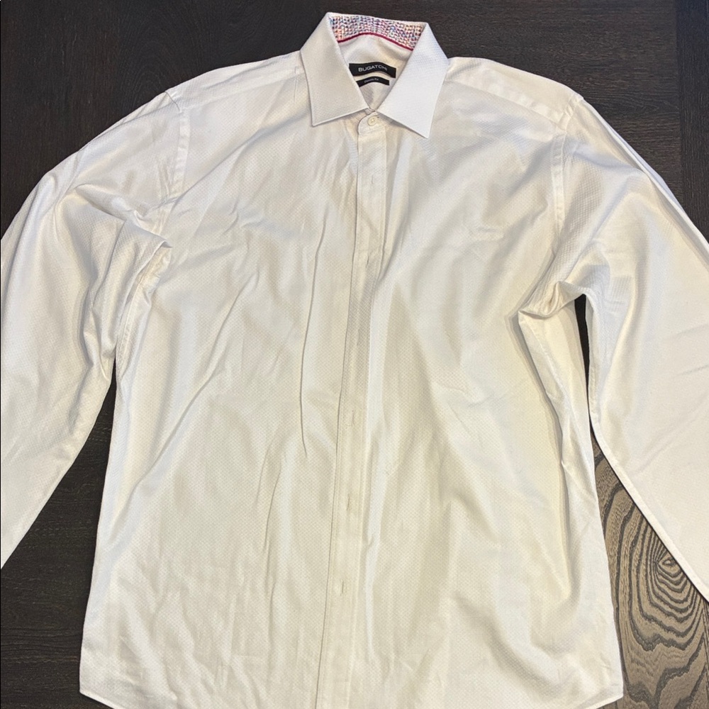Bugatchi White Dress Shirt